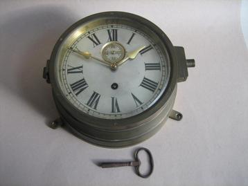 Antiek Keizerlijke Marine scheepsklok WW1 Duitsland zeldzaam beschikbaar voor biedingen