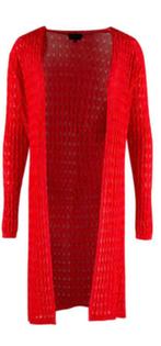 ZILCH retro long cardigan 232 Lipstick red-S️️🌺NIEUW, Nieuw, Ophalen of Verzenden, Maat 36 (S), Zilch