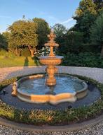 Zandsteen look fontein met rand, Ophalen, Nieuw, Beton, Fontein