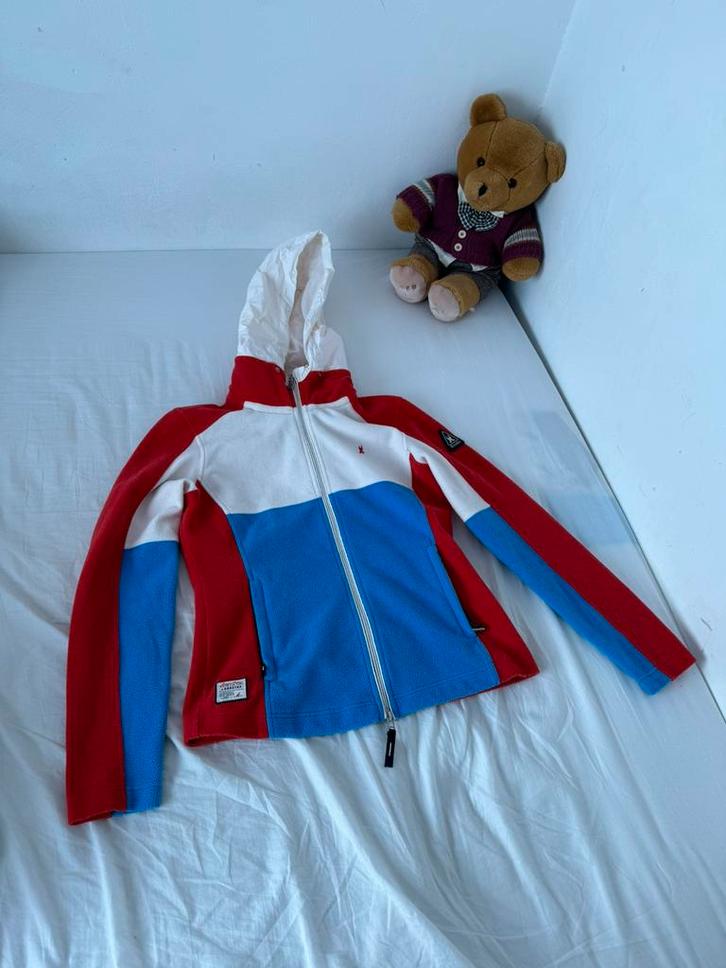 Gaastra fleece sportsjacket, Kleding | Heren, Truien en Vesten, Zo goed als nieuw, Maat 48/50 (M), Rood, Ophalen of Verzenden