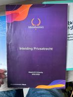 Inleiding privaatrecht athena summary, Ophalen of Verzenden, Beta, Gelezen, WO
