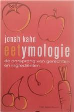 Boekje eetymologie van Jonah Kahn, Ophalen of Verzenden, Nieuw, Jonah Kahn
