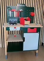Speelgoed werkbank hout, Parkside (Lidl), met accessoires, Ophalen, Gebruikt, Jongen of Meisje
