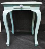 Bijzettafel Blauw - Vintage look, Ophalen
