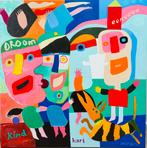 Kleurijk schilderij van Wouter Stips, Ophalen