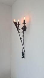 Massive Muurlamp Kasteelmodel met Dimmer, Ophalen, Gebruikt, Metaal, Kasteel