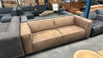 4 zits bank taupe microleder merk Riverdale. 230 cm breed., Ophalen, Nieuw, Rechte bank, Stof