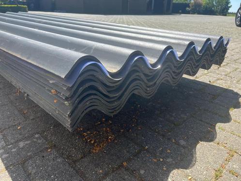 10 stuks nette golfplaten te koop!, Doe-het-zelf en Verbouw, Dakpannen en Dakbedekking, Zo goed als nieuw, Golfplaat, Overige materialen