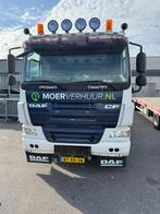 DAF CF65 open laadbak 2009, Auto's, Vrachtwagens, Stof, Wit, Bedrijf, Euro 4