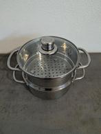 stoompan, Ophalen, Gebruikt, Rvs