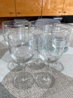Set van 5 mooie geslepen glaasjes, Ophalen of Verzenden