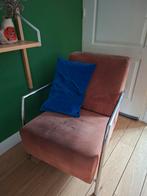 Montel stoel fauteuil terracotta, Ophalen, Gebruikt