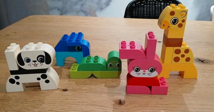 Lego Duplo 10573 Creatieve Dieren, Kinderen en Baby's, Speelgoed | Duplo en Lego, Zo goed als nieuw, Duplo, Ophalen of Verzenden