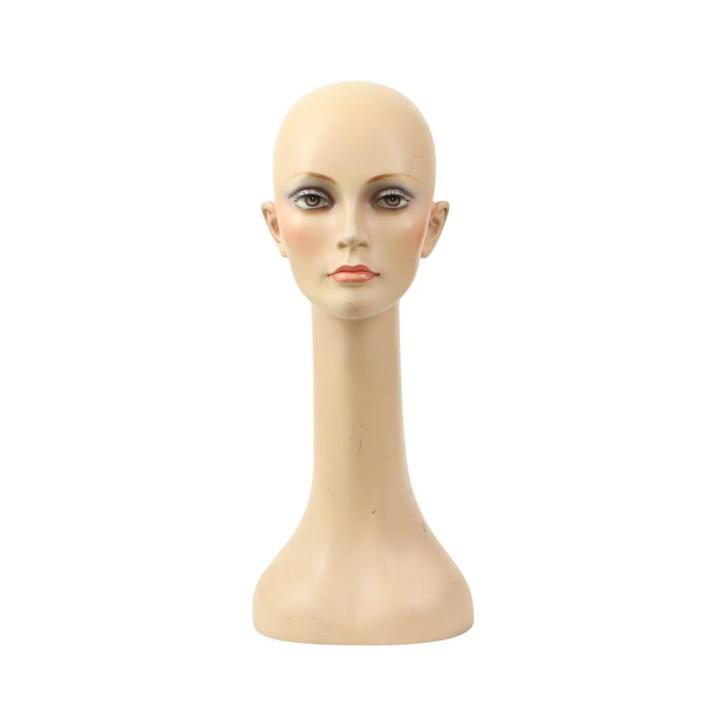 Vintage Mannequin Etalage Hoofd Buste Vrouw Paspop 52cm, Antiek en Kunst, Curiosa en Brocante, Ophalen of Verzenden
