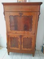 Antieke Biedermeier Secretaire Ladekast Klepkast, Ophalen