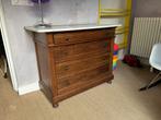Antieke commode met marmeren blad, Ophalen