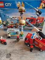 Lego City Brand bij Snackbar - Set 60214, Ophalen of Verzenden, Gebruikt, Complete set, Lego