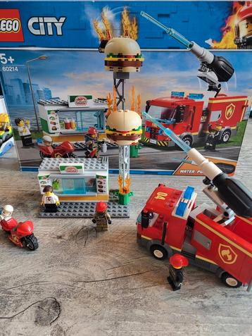 Lego City Brand bij Snackbar - Set 60214 beschikbaar voor biedingen