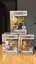 Funko Pop! One Piece Exclusive Armored Luffy, Chopper, Brook, Verzenden, Nieuw