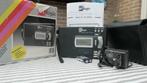 Portable transistorradio met beschermhoes, Ophalen of Verzenden, Gebruikt, Wereldontvanger