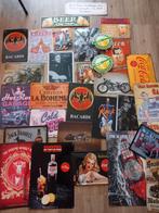 Heel veel metalen reclame borden voor mancave, Ophalen of Verzenden, Zo goed als nieuw
