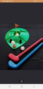 ZGAN!Complete midgetgolfset,goed voor motoriek., Ophalen of Verzenden, Zo goed als nieuw