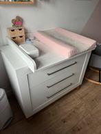 Witte Commode met lades en verbreder, Ophalen, 50 tot 70 cm, Zo goed als nieuw, 75 tot 100 cm