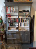 Engelse bibliotheek boekenkast inclusief trap mooie staat, Huis en Inrichting, Ophalen, ., ., .
