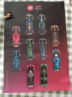 Lego F1 Poster + Mini Racewagen, Ophalen of Verzenden, Nieuw, Complete set, Lego