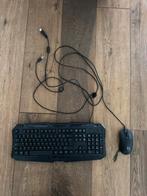 Logitech muis en keyboard met RGB, Ophalen of Verzenden, Zo goed als nieuw