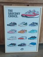 Saucony Sneakers Poster met Lijst, Rechthoekig Staand, Met lijst, Ophalen of Verzenden, Zo goed als nieuw