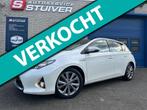 Toyota Auris 1.8 Hybrid Lease panorama, Stof, Gebruikt, 4 cilinders, Wit