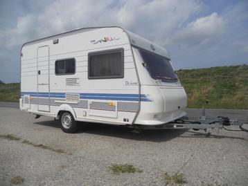 Hobby 400 bj 97 met V/T en vast bed nu €4250 beschikbaar voor biedingen