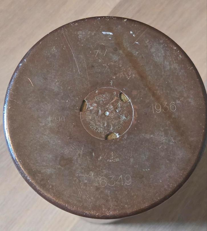 10cm K18 huls, Verzamelen, Militaria | Tweede Wereldoorlog, Hulzen of Bodemvondsten, Ophalen of Verzenden