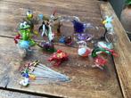 Lot 16 Murano glas beeldjes en 10 cocktailprikkers, Ophalen of Verzenden