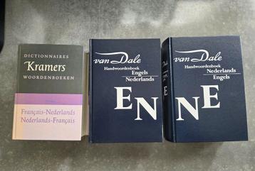 Woordenboeken Nederlands, Duits, Frans en Engels  beschikbaar voor biedingen