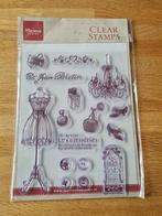 Clearstempelset,Vintage,Brocante,Nostalgie,Marianne Design, Hobby en Vrije tijd, Stempelen, Ophalen, Zo goed als nieuw, Clearstamp