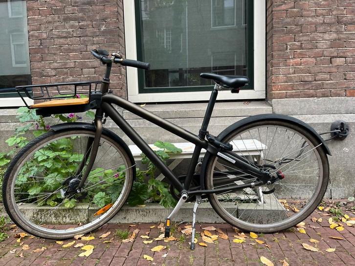 Vanmoof no. 6 drop down fiets, Fietsen en Brommers, Fietsen | Dames | Damesfietsen, Gebruikt, Overige merken, Versnellingen, 56 cm of meer
