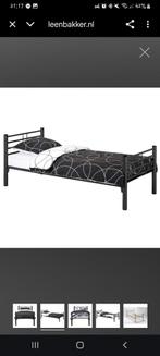 Stalen 1 persoonsbed (kinderbed), Huis en Inrichting, Slaapkamer | Stapelbedden en Hoogslapers, Ophalen, 90 cm, Eenpersoons, Overige typen
