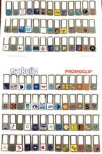 ka 13 Markclips Promoclips Paperclips 91 X Logo, Verzamelen, Overige Verzamelen, Verzenden, Zo goed als nieuw