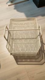 Ikea opberger voor paperassen. Retro wit, Huis en Inrichting, Woonaccessoires | Krantenbakken en Lectuurbakken, Ophalen of Verzenden