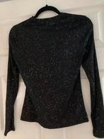 Zwart glittershirt, Kleding | Dames, Tops, Zwart, Maat 46/48 (XL) of groter, Ophalen of Verzenden, Zo goed als nieuw