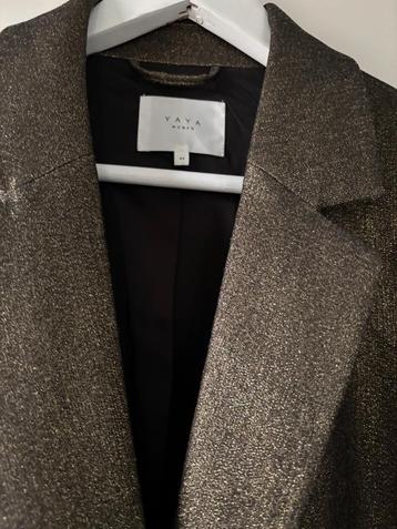 Yaya blazer / colbert metallic brons maat 44 beschikbaar voor biedingen