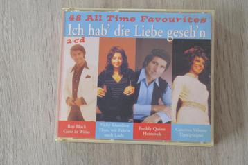  	 ICH HAB DIE LIEBE GESEHEN = 2CDbox All Time Favourites  beschikbaar voor biedingen