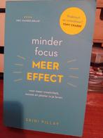 Srini Pillay - Minder focus, meer effect, Srini Pillay, Verzenden, Ontwikkelingspsychologie, Zo goed als nieuw