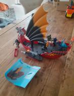 Playmobil drakenboot 5481 ridders zgan, Ophalen of Verzenden, Zo goed als nieuw