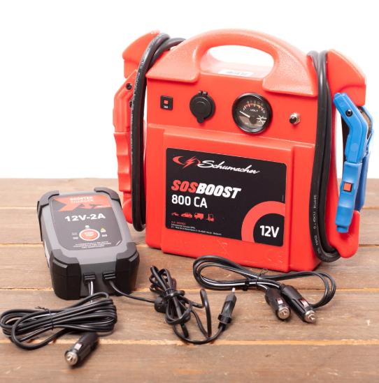 Schumacher SOS 800A startbooster, Auto diversen, Jumpstarters, Ophalen of Verzenden, Zo goed als nieuw