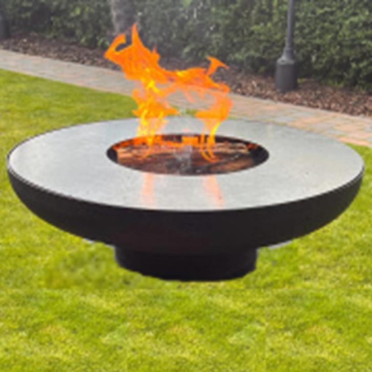 Vuurschaal Plancha Cirkel BBQ, Tuin en Terras, Vuurschalen, Nieuw, Ophalen of Verzenden