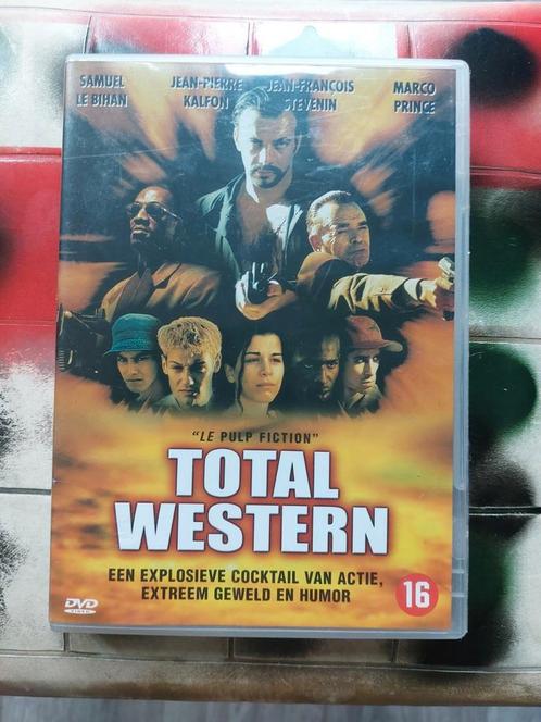 DVD-FRENCH (INDIE)CRIME/THRILLER-TOTAL WESTERN, Cd's en Dvd's, Dvd's | Filmhuis, Zo goed als nieuw, Frankrijk, Vanaf 16 jaar, Ophalen of Verzenden