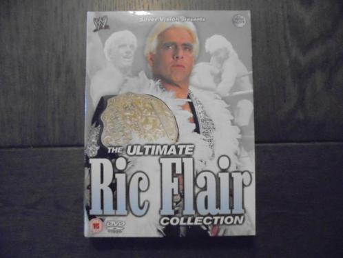 WWE/WWF, Rick Flair, the Ultimate op 3 DVD's, Cd's en Dvd's, Dvd's | Sport en Fitness, Zo goed als nieuw, Overige typen, Vechtsport